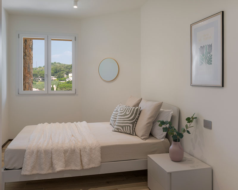Gli Aranci apartment at Villa Serena - bedroom