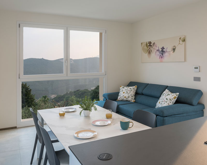 Gli Oleandri apartment at Villa Serena - living room