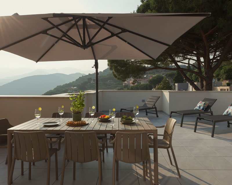 Gli Oleandri apartment at Villa Serena - terrace