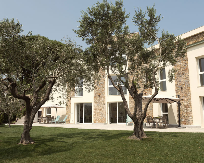 Large green space dedicated to the Gli Ulivi apartment - Villa Serena